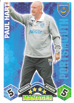 Paul Hart Portsmouth 2009/10 Topps Match Attax Manager #440